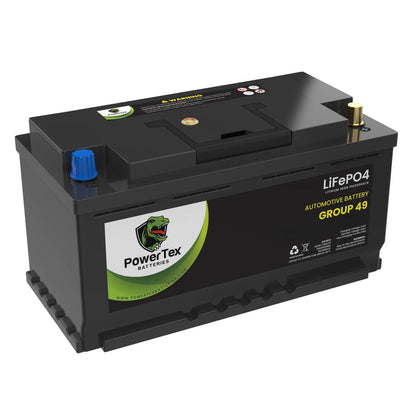 2023 Audi Q7 V6 3.0LReplacement Car Battery BCI Group 49 Lithium LiFePO4 Automotive Powertex Battery